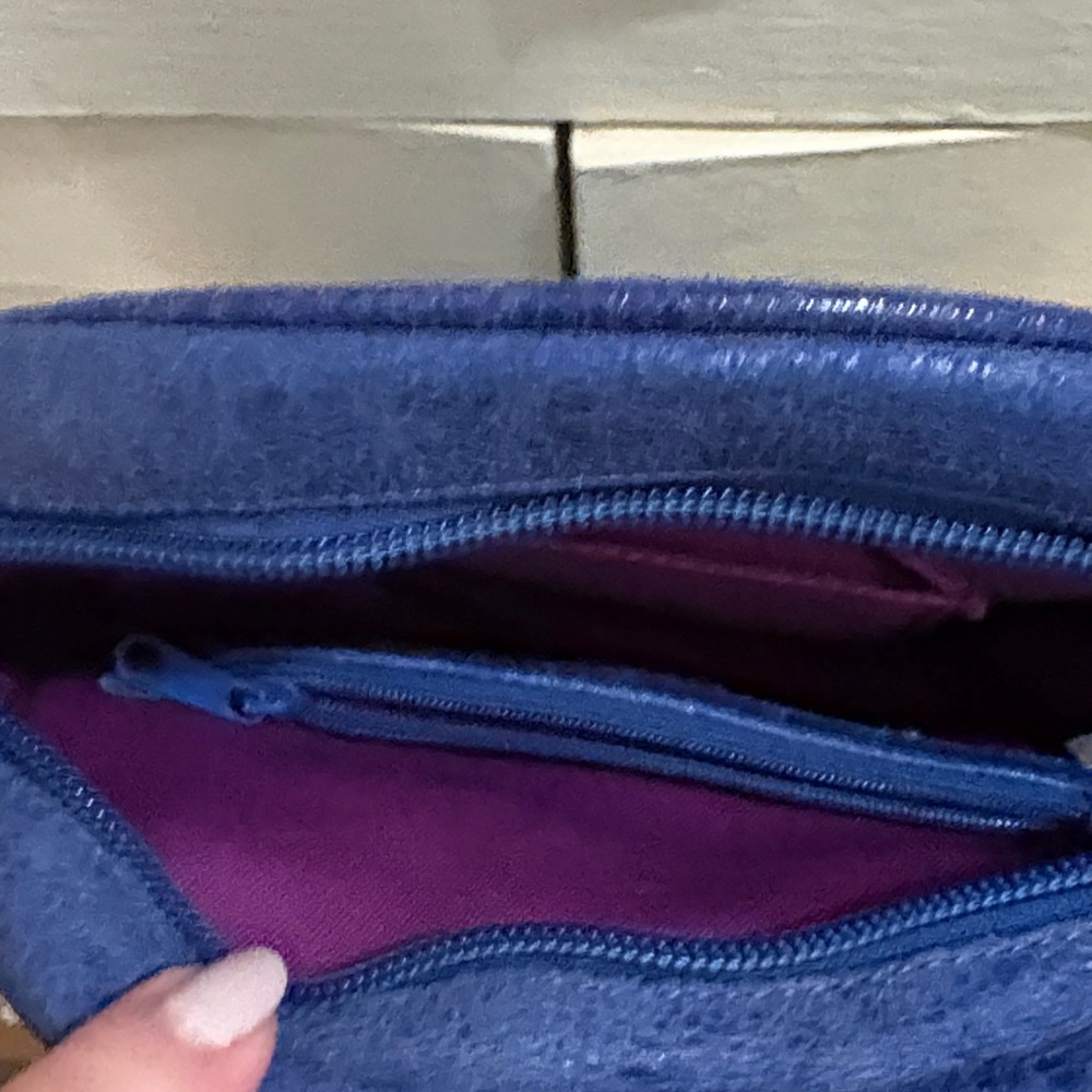 Sharif Blue Peacock Round Crossbody Bag - Picture 4 of 6